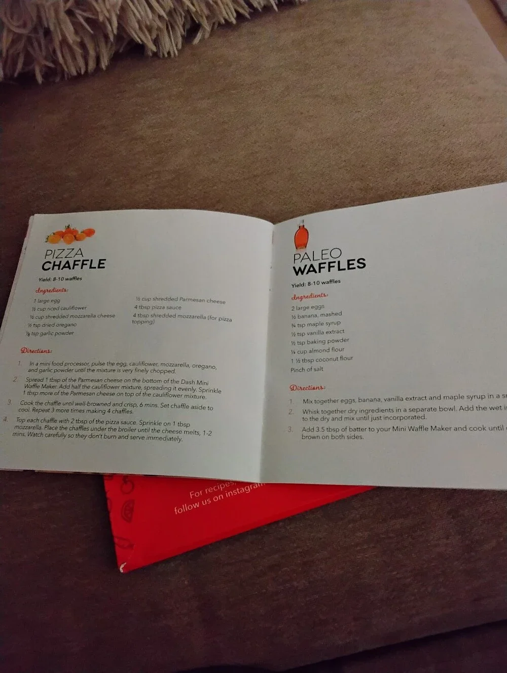 New In Box MINI WAFFLE MAKER, With Instruction booklet